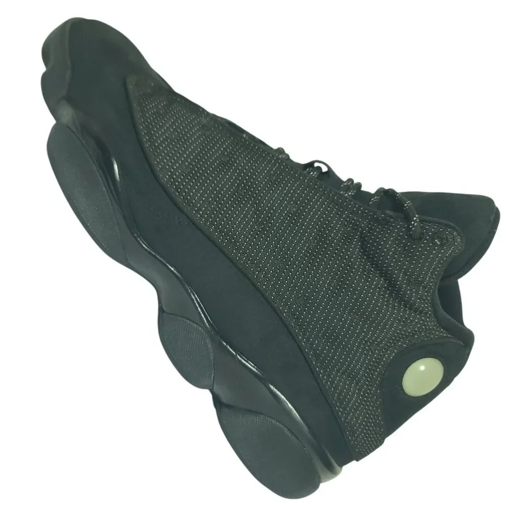 Nike Air Jordan Retro 13 Black Cat 414571-011 Mens Size 12 Black Anthracite